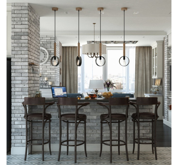 Pendant lighting Black industrial light |GaffDesign