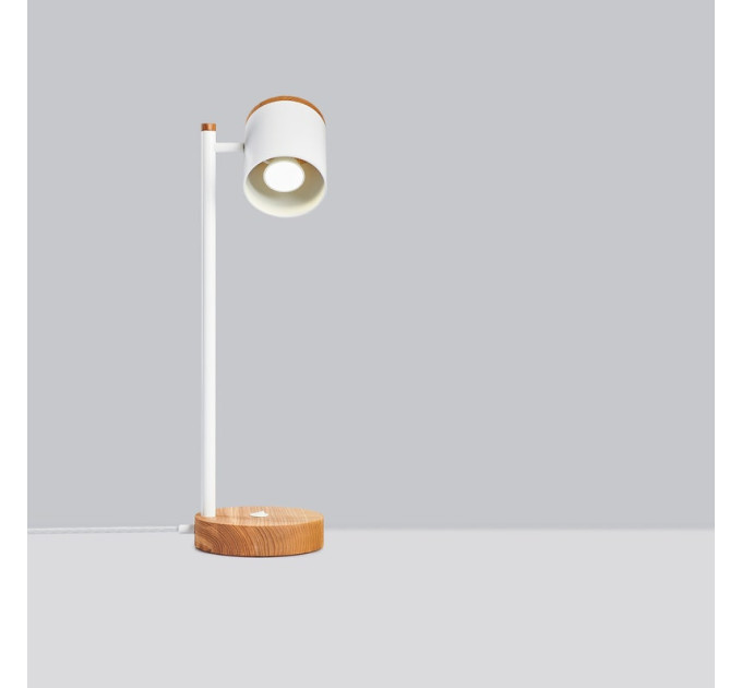 Table lamp Industrial white lamp |GaffDesign