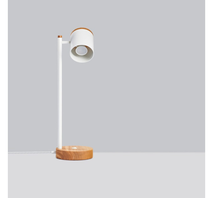 Table lamp Industrial white lamp |GaffDesign