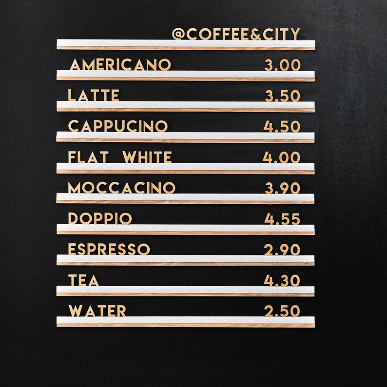 Letter Board, Wall Menu, Changeable Black PVC Letter Board, Message Board,  Wooden Letter Board, Wood Baker Menu,coffee Shop Bar Sign -  Norway