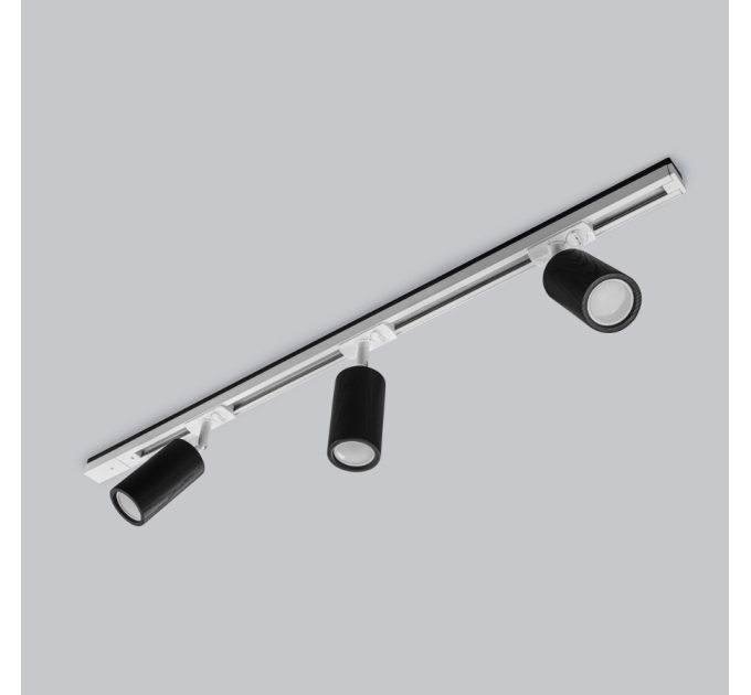 Track lighting Black White ceiling Industrial track light