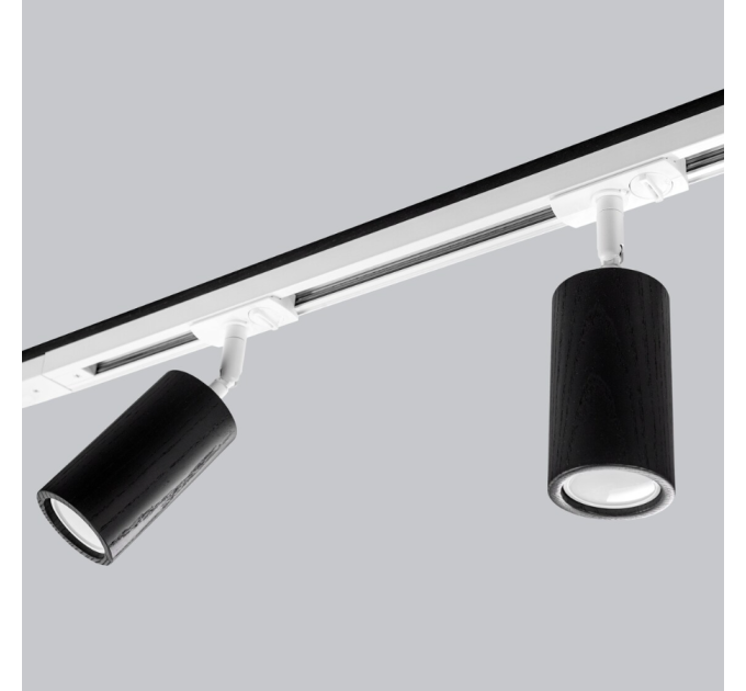 Track lighting Black White ceiling Industrial track light
