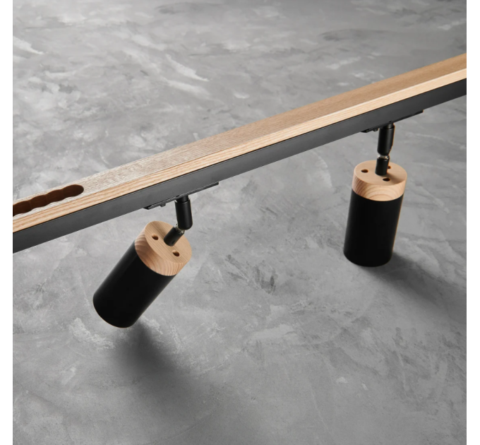 Track lighting Industrial black track light