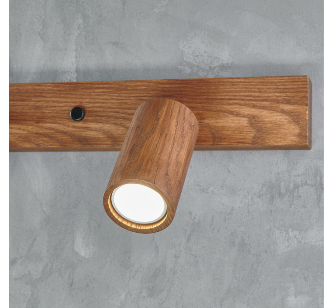 Vanity light Bathroom wooden wall lighting Black walnut